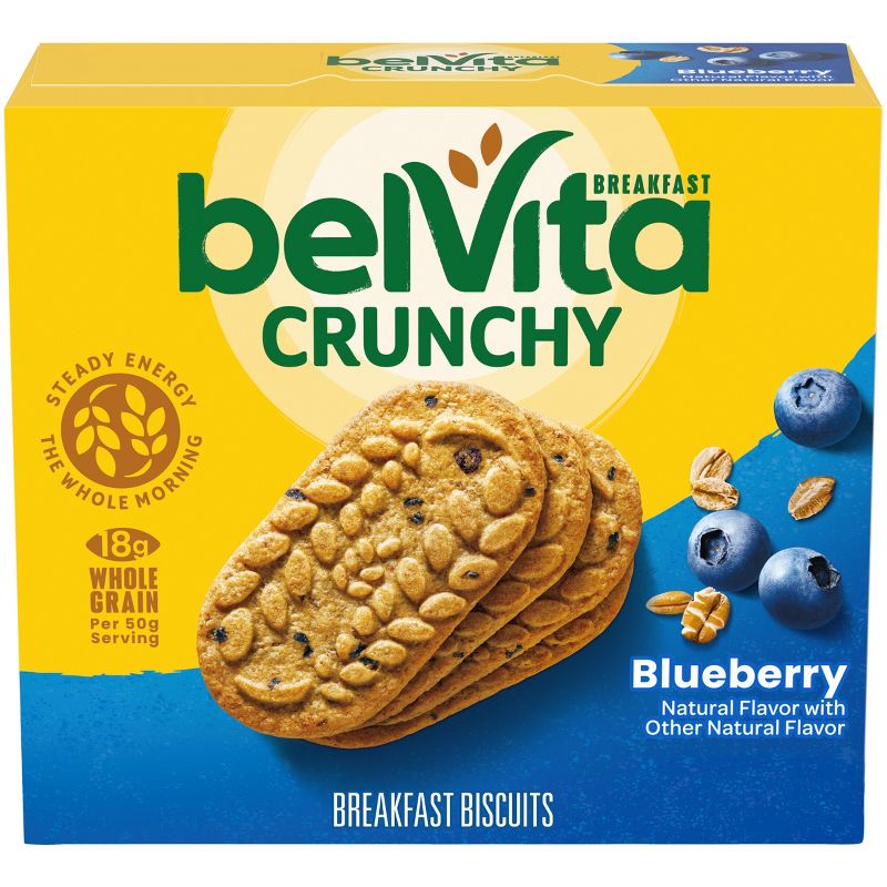 belVita Blueberry Breakfast Biscuits - 5 Packs, 1 of 26