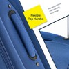 3 Pieces Soft Shell Suitcase, Expandable Luggage With TSA Lock 360 Degree Upright Spinner Wheels For Travel - 3 of 4