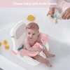 BabyBond Baby Bath Seat with Sitting & Lying 2 Modes - 3 of 4