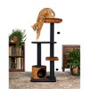 Prevue Pet Products Kitty Power Paws Tiger Tower Cat Tree 7303. - 2 of 4
