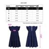 Clearlove Women's Ruffle Sleeve Mini Dress Summer Casual Crewneck Flowy A Line Short Babydoll Dress with Tiered - 4 of 4