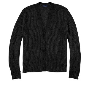 KingSize Shaker Knit V-Neck Cardigan Sweater - 1 of 4