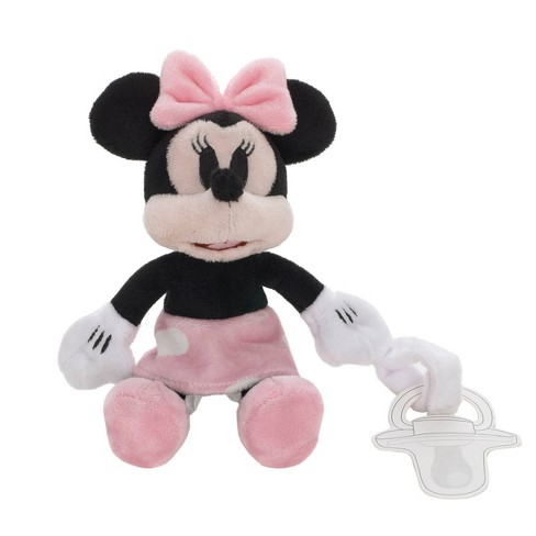 Disney Minnie Pacifier Buddy Stuffed Animal : Target