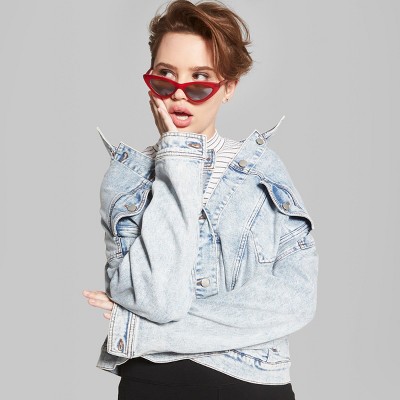 target wild fable denim jacket