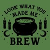 Women's Lost Gods Halloween Look What You Made Me Brew Racerback Tank Top - 2 of 4