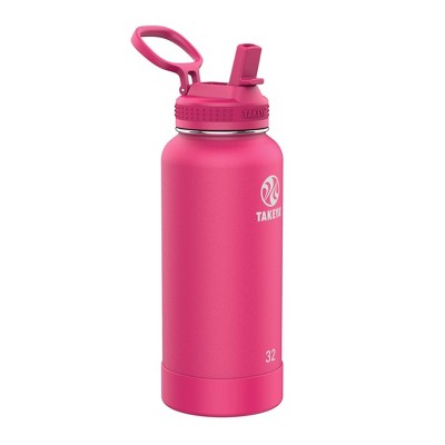 Takeya Pickleball Insulated 32 Oz. Water Bottle with Straw Lid