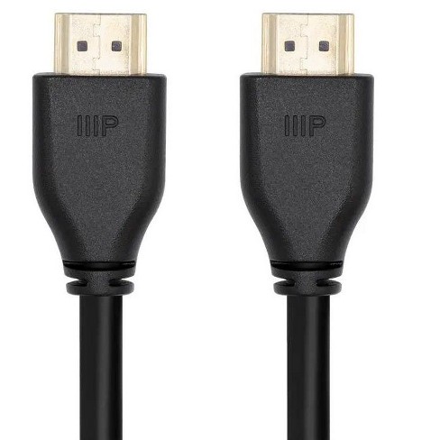 Monoprice 8k Hdmi 2.1 Cable 6 Feet - Black (5 Pack) Certified Ultra High Speed, 8k@60hz, 48gbps, With Sony Ps5 / Ps5 Digital Edition / : Target