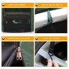 FURNIinspire Camping Tents Hardcore SUV Rear Tent Camping Tent, Portable Green And White Hanging Rear Tent, Multicolored, 72.8"*68.1" - 4 of 4