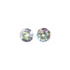 John Bead 1600pcs 6mm Silver Flat Round Plastic Loose Sequins Hologram with Hole for DIY Crafts Making Sewing Embroidery Clothes Decoration - 2 of 4