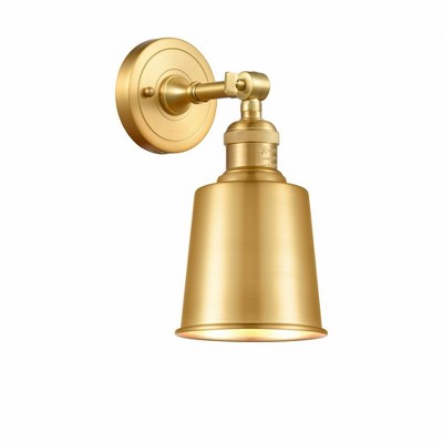 Innovations Lighting Addison 1 - Light Sconce In Brushed Brass : Target
