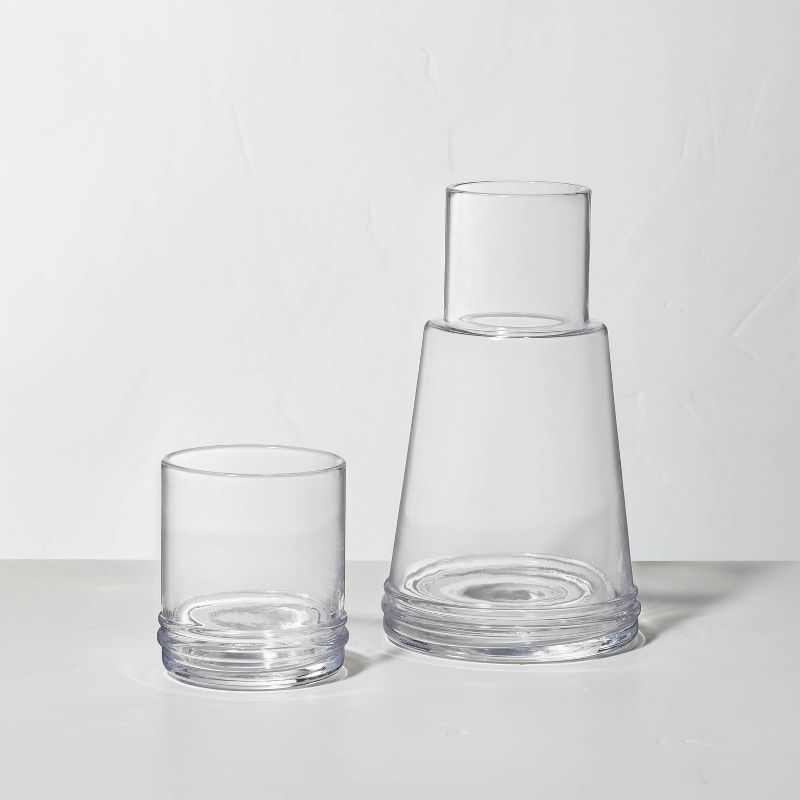 23.5oz Glass Carafe Set - Hearth &#38; Hand&#8482; with Magnolia, 1 of 9
