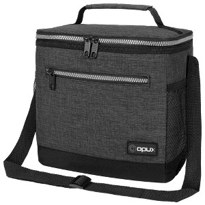 OPUX Insulated Lunch Box Men Women, Leakproof Soft Cooler Bag Work School Beach, Pail Tote Adult Kids Boys Girls - 1 of 4