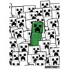 Girl's Minecraft Stand Out Green Creeper T-Shirt - 2 of 4