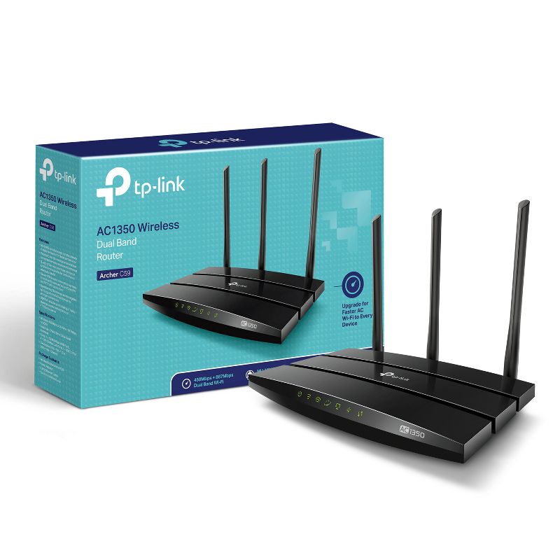 TP-Link AC1350 Wireless Dual Band Mesh Compatible WiFi 5&#160; Router -&#160;(Archer C59), 6 of 7