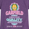 Girls' - Garfield - Genuine Attitude Fitted Short Sleeve Graphic T-Shirt - 2 of 4
