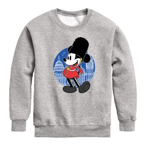 Boys' - Disney - Mickey & Friends Graphic Long Sleeve Fleece Sweatshirt - 1 of 4
