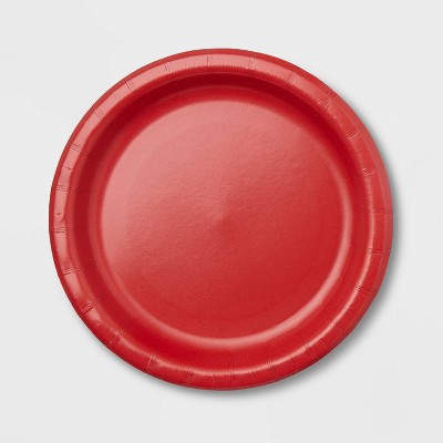 60ct Appetizer Plate Red - Wondershop™
