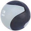 Signature Fitness Weighted Medicine Ball Strength Training Full Body Workout Home Gym Rubber Slam Ball Fitness Equipment, 18 Pound, Black/Gray - 3 of 4