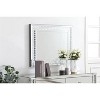 Elegant Lighting Raiden 32 x 40 inch led crystal mirror - 3 of 4