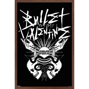 Trends International Bullet For My Valentine - Omen Framed Wall Poster Prints - 1 of 4