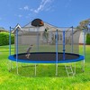 UNISOAR Trampoline for Adults & Kids with Basketball Hoop - 2 of 4