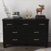 7-Drawer Bedroom Dresser – Modern Wooden Storage Chest with Metal Handles & Anti-Tip Design - 4 of 4