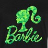 Women's - Barbie - Shamrock Pattern Logo Graphic T-shirt Dress - 2 of 4