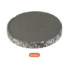 Unique Bargains Indoor Outdoor Ceramic Round Flower Plant Pot Saucer Tray Marble-Color - 4 of 4