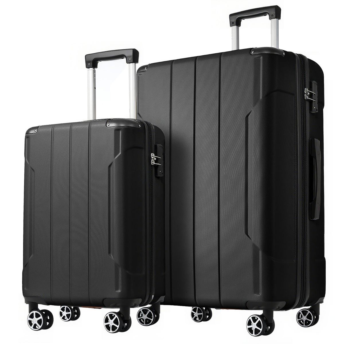 Polibi Luggage Set 2-Piece with 20 inch carry-on, a 28 inch checked suitcase