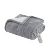 NicBex 50x60" Throw Blanket,Heated Blanket with 5 Heat Settings,Soft Bed Blanket for Bedroom - 2 of 4