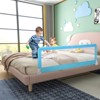 Infans 59" Breathable Baby Children Toddlers Bed Rail Guard Safety Swing Down - 2 of 4