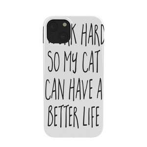 EnvyArt Cat Better Life Tough iPhone Case - Society6 - 1 of 1
