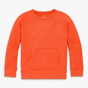 Primary Kids Heathered Waffle Pocket Tee - 1 of 1