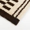 Balta Rugs Auden Checkered Shag Area Rug Brown - 4 of 4