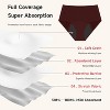 CARER Women’s Comfort Period Underwear, Mild Absorbency Period Briefs Day 50ml and Night 100ml - 2pk - 3 of 4