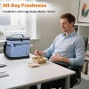 Tirrinia Medium Insulated Lunch Bag for Mens Womens Kids, 20 Cans Leakproof Lunch Cooler Totes for Back to School - 2 of 4