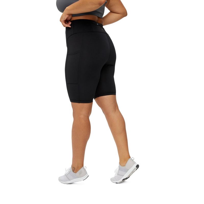 TomboyX Bike Shorts, High Waist 9" Workout Compression With Pockets For Women, 5 of 11