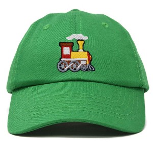 Dalix Train Cotton Dad Hat Adjustable Soft Baseball Cap Mens - 1 of 4
