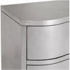 Coast to Coast City Lights 34" Wide 3-Drawer Champagne Silver Leaf Chest - 4 of 4