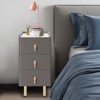YIYIBYUS Bedside Cabinet with Drawers, Narrow Nightstand for Bedroom - 2 of 4