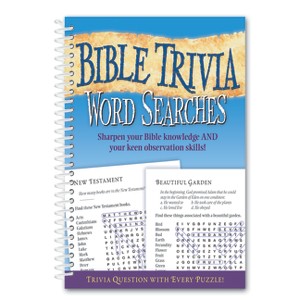 Bible Trivia Word Searches - by  Product Concept Editors (Spiral Bound) - 1 of 1