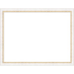 Amanti Art Morgan White Blue Framed Dry Erase Magnetic Board - 1 of 4