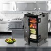 VEVOR Insulated Food Pan Carrier, 109 Qt Hot Box for Catering, LLDPE Food Box Carrier with Double Buckles, Front Loading Food Warmer, Black - 2 of 4
