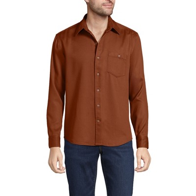 Lands' End Men's Relaxed Twill Shirt