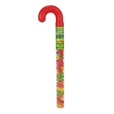 Mike N Ike Holiday Filled Holiday Candy Cane - 3oz