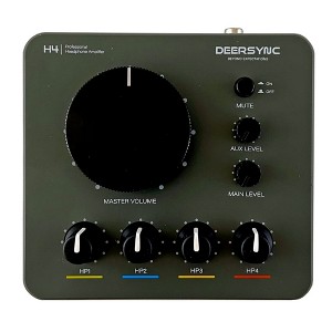 Deersync H4 4-Channel Professional Studio Headphone Amplifier - 1 of 4