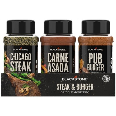 Photo 1 of Blackstone Griddle More Trios Steak  Burger Seasonings