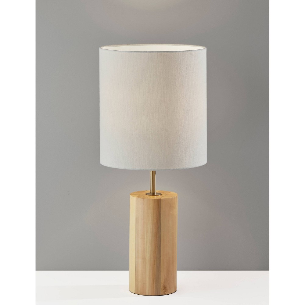 Photos - Floodlight / Street Light Adesso Dean Table Lamp Natural  