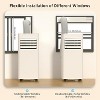 ZAFRO 10,000 BTU Portable Air Conditioners Cool Up to 450 Sq.Ft, 4 Modes Portable AC Unit with Remote Control/LED Display , White - 4 of 4