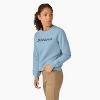 Dickies Women's Water Repellent Logo Sweatshirt - 3 of 4